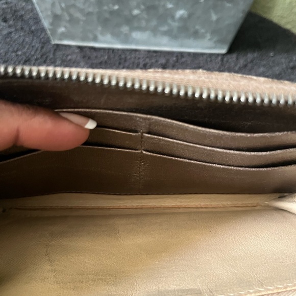 Bottega Veneta Continental Wallet - Metallic Bronze - Picture 6 of 9